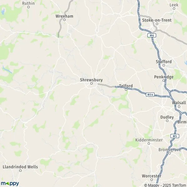 Map Shrewsbury map of Shrewsbury (SY1 1) and practical information